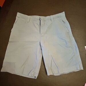 Columbia Men's Grey Flat Front Shorts